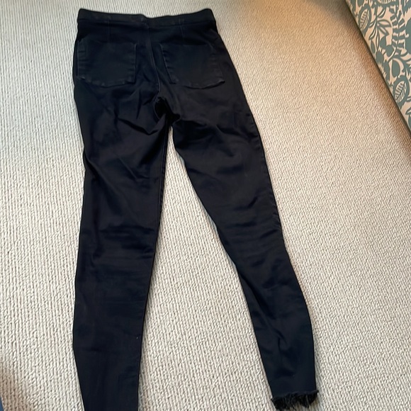 🌿Free People black denim stretch pants size 25🌿 - Picture 6 of 8